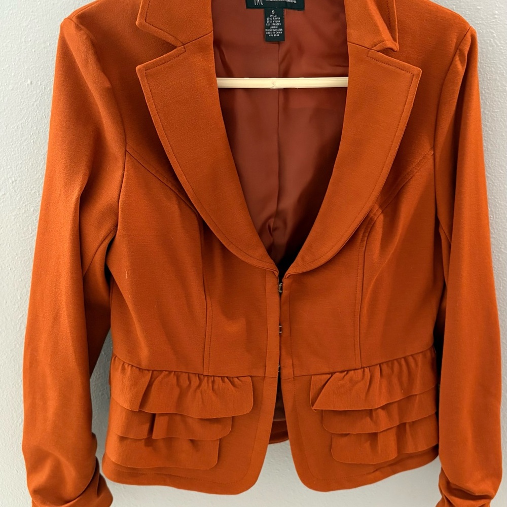 Women's Rust Blazer